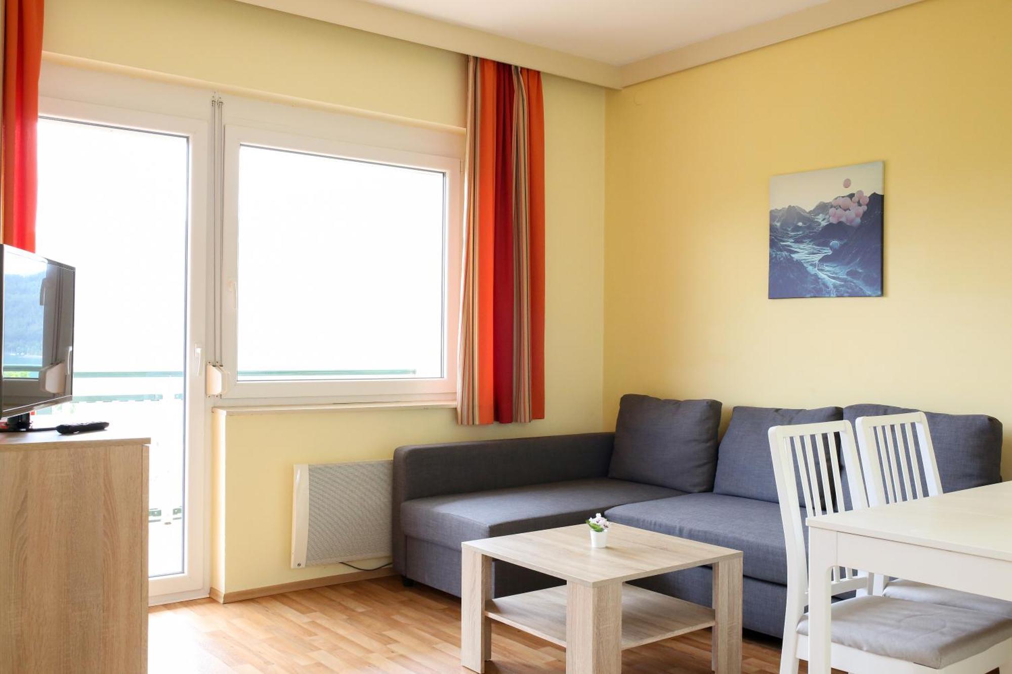 Self-Check In Apartmenthotel Seeglueck Portschach am Woerthersee Exterior foto